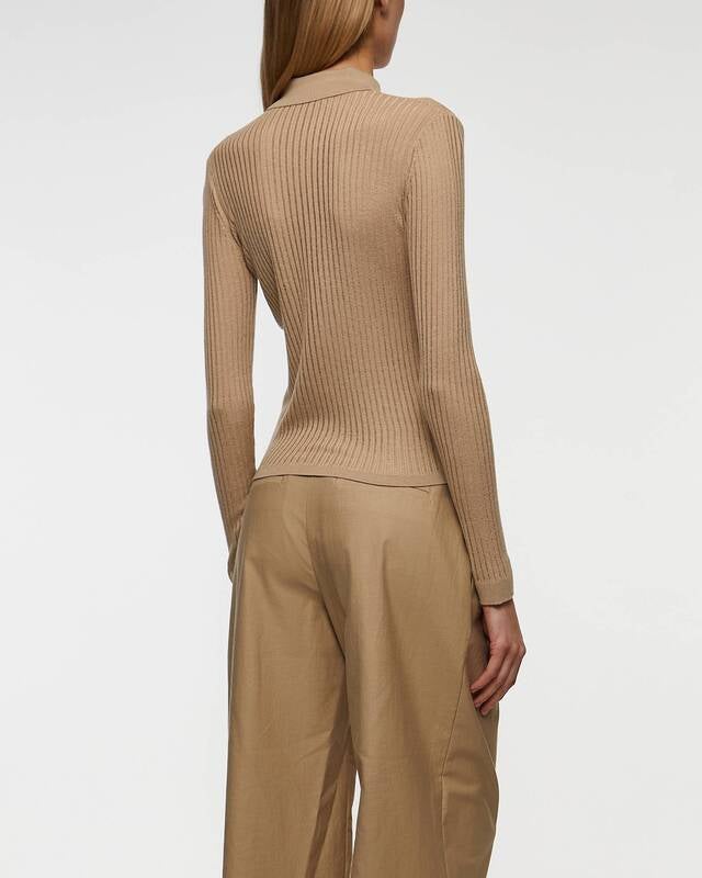 Max Mara Studio Top Egrege Sand XS