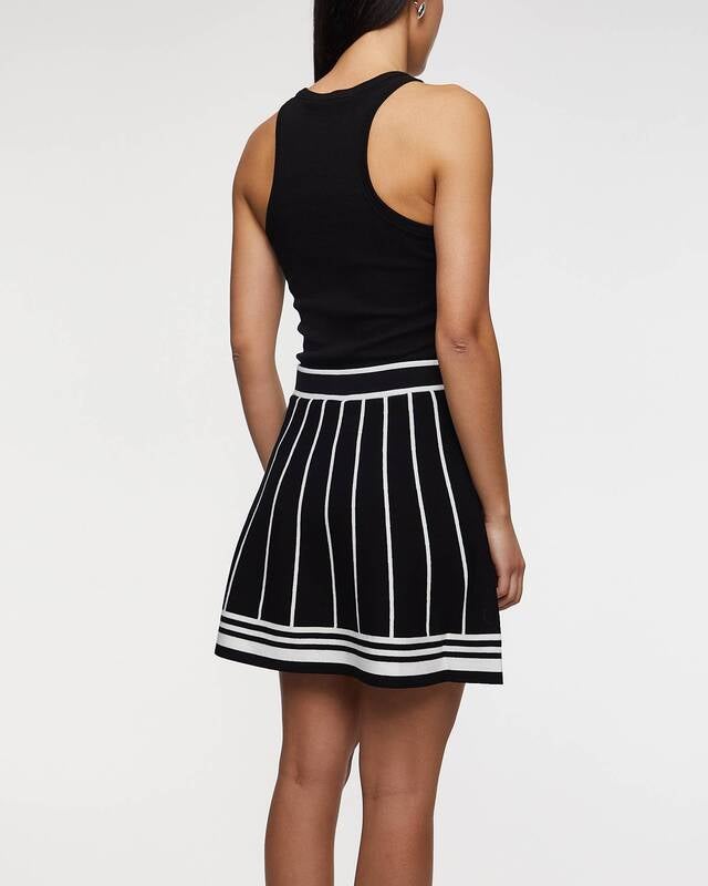 J Lindeberg Golf Skirt Irma Knitted Black M