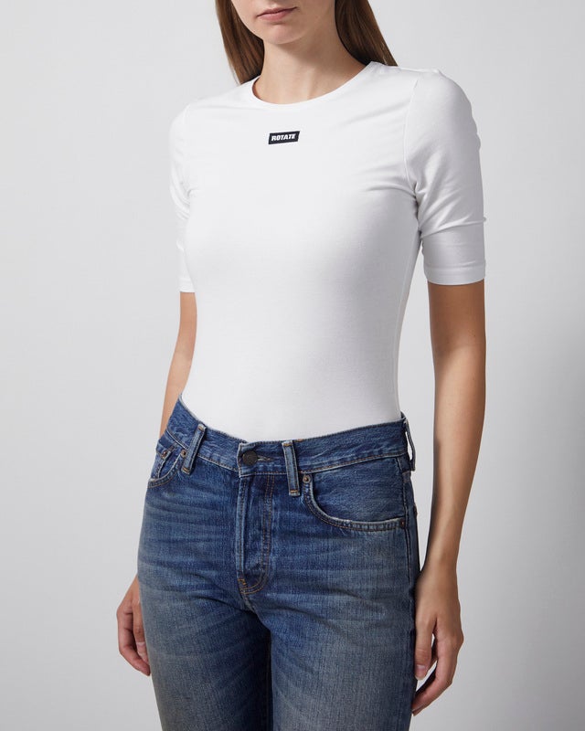 ROTATE  T-Shirt Short Sleeve White 36