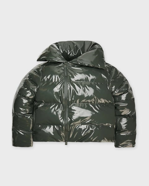 Jacket Alta Vision Short Puffer Dark green 1