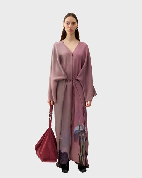 Dress Gloria Flower Purple 2