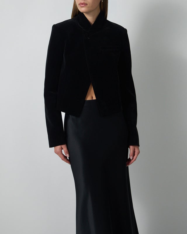 Wakakuu Icons Blazer Turn Velvet Black XL