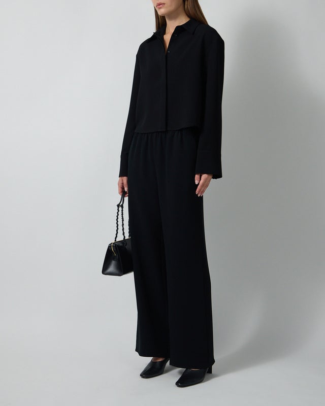 Wakakuu Icons Trousers Adeleine Crepe Black XL