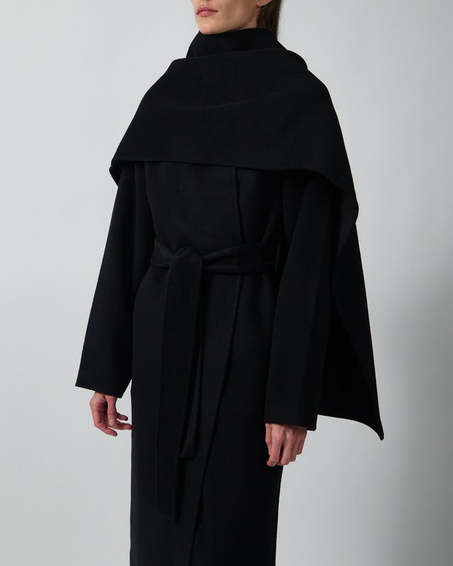 Almada Scarf Micha Doublé Black ONESIZE