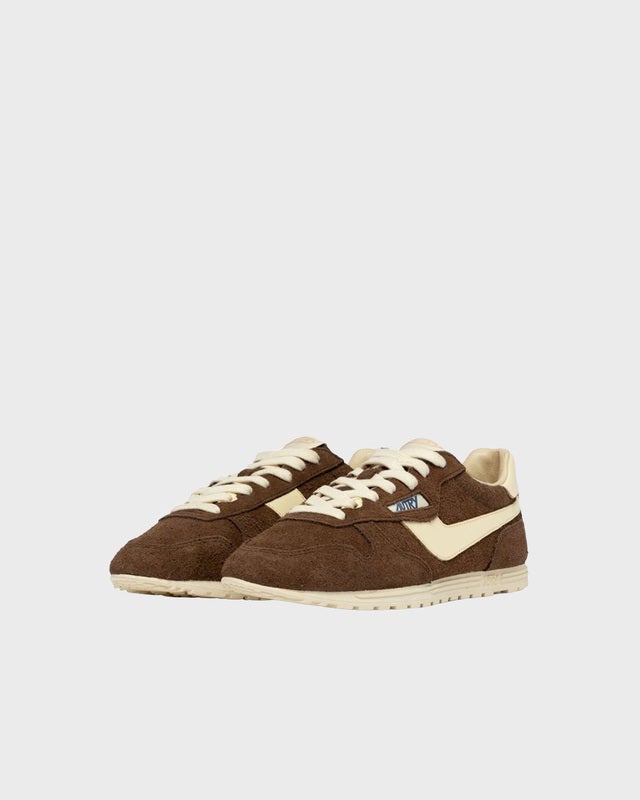 Autry Sneakers Windspin Low Suede/Leather Brown EUR 37