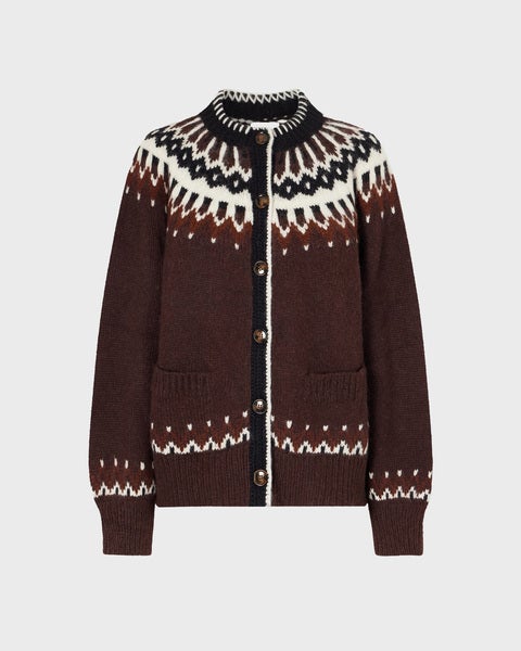 Cardigan Hue Brown 1