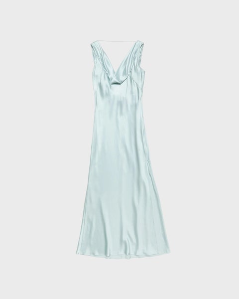 Dress Silk Tunic Light blue 1