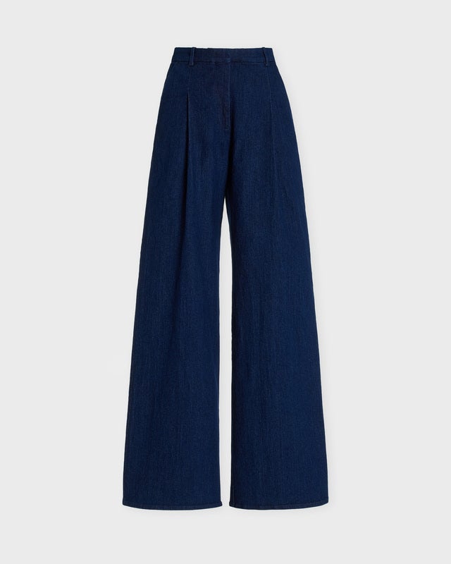 The Garment Pants Merci Wide Denim 8 Denim UK 8 (EUR 36)