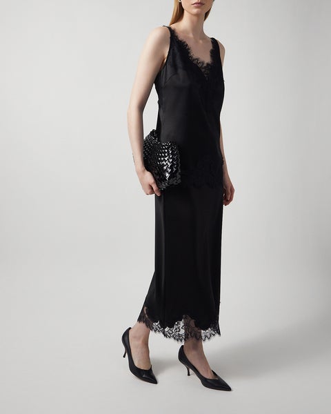 Topp Linz Lace Svart 2