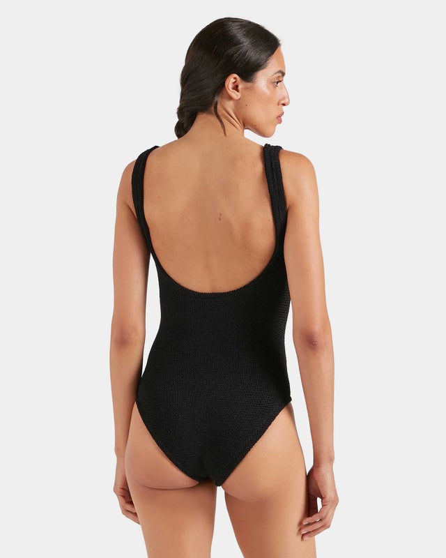 Hunza G Swimsuit Celine Black ONESIZE