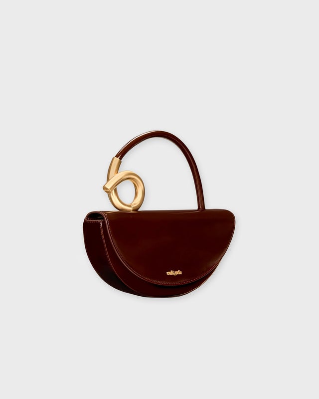 Cult Gaia Bag Azariah Top Handle Espresso ONESIZE