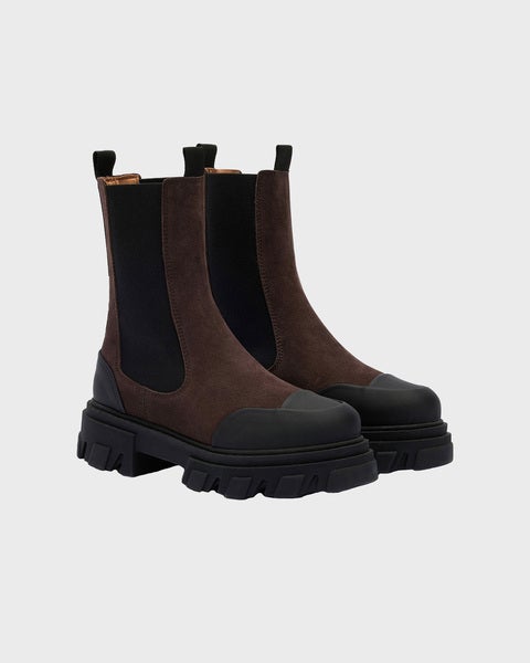 Boots Cleated Mid Chelsea Recycled Pelinova Brown 2