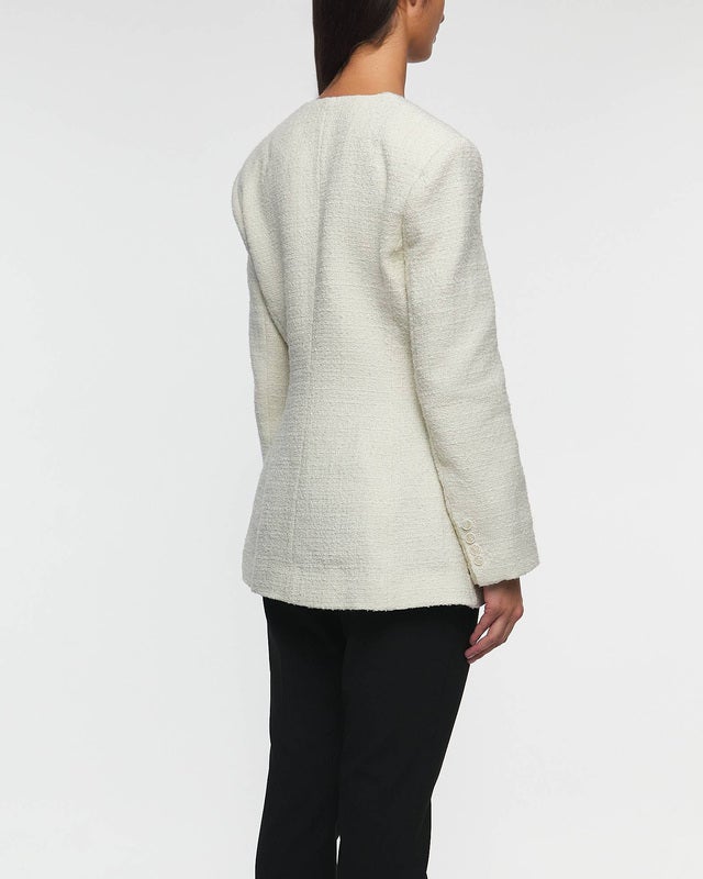 Malina Blazer Carol Fitted  Offwhite L