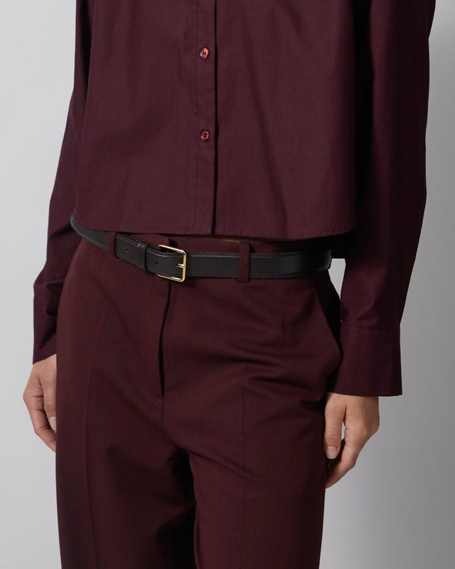 Wakakuu Icons Belt Leather Dark Brown 90
