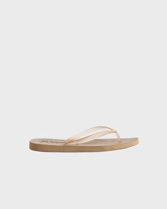 SLEEPERS Flip-Flops Tapered Sand Clear Sand EUR 37