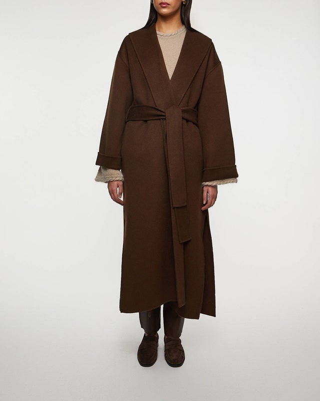 By Malene Birger Coat Trullem Brown 42