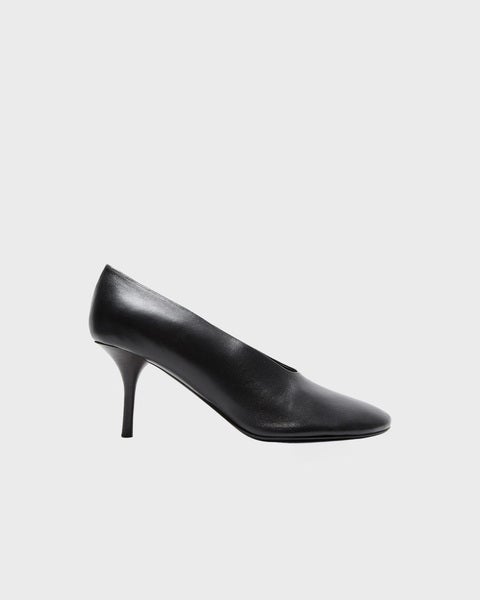 Heels Pump Leather Black 1