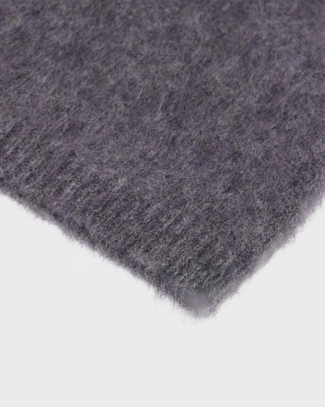 LISA YANG Brushed Beanie Granit ONESIZE