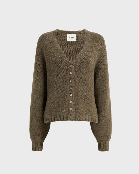Cardigan Axel Khaki 1