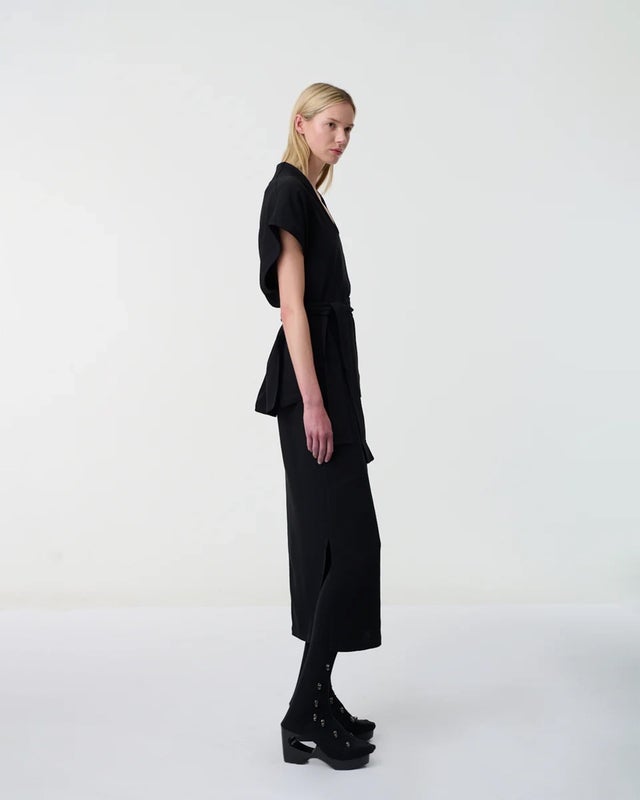LEONI Skirt Aeren Double Viscose Black 38