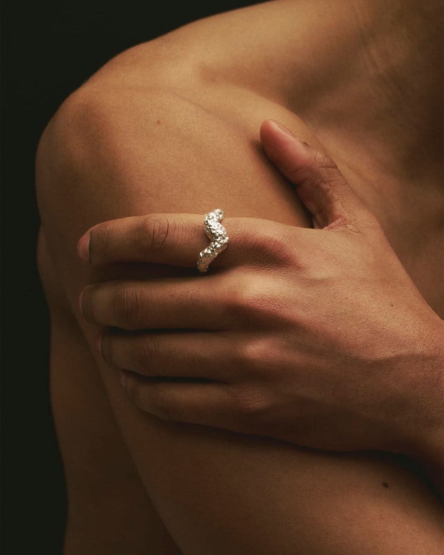 LOUIS ABEL Ring Aurea Silver 56