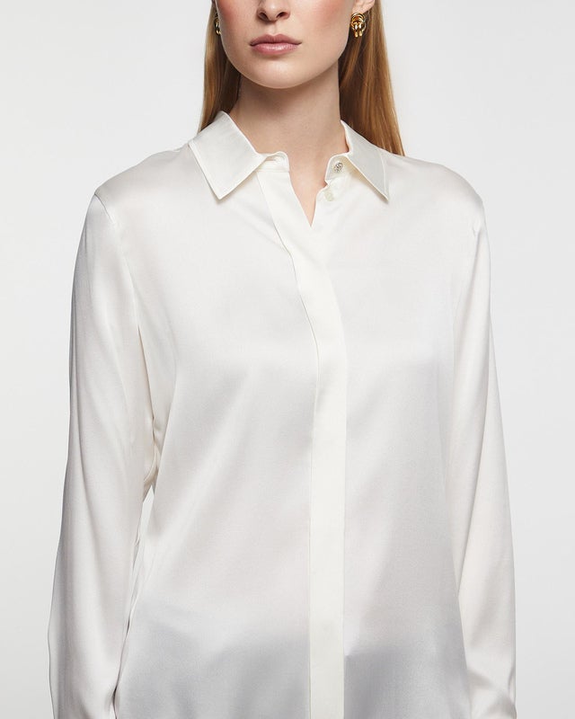 Max Mara Studio Shirt Xero Ivory IT 40 (EUR 34)
