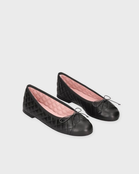 Ballerina Nicole Suede Black 2