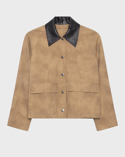 Jacket Wilhelmina Mörk sand  1