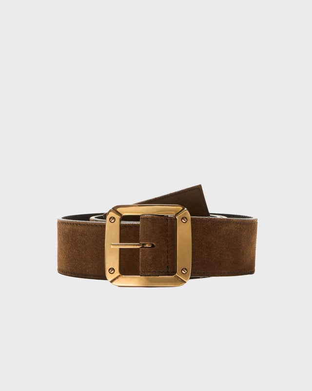 Acne Studios Belt Reversible Leather Cognac M