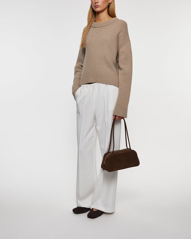 Wakakuu Icons Tröja Dublin Wool Cashmere Sand XS
