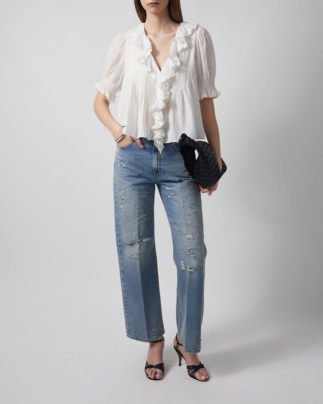 DÔEN Top Henri  White S