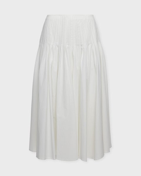 Kjol Dover Pleated Vit 1