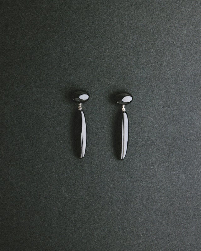 Ragbag Earrings Dagny Long Silver ONESIZE
