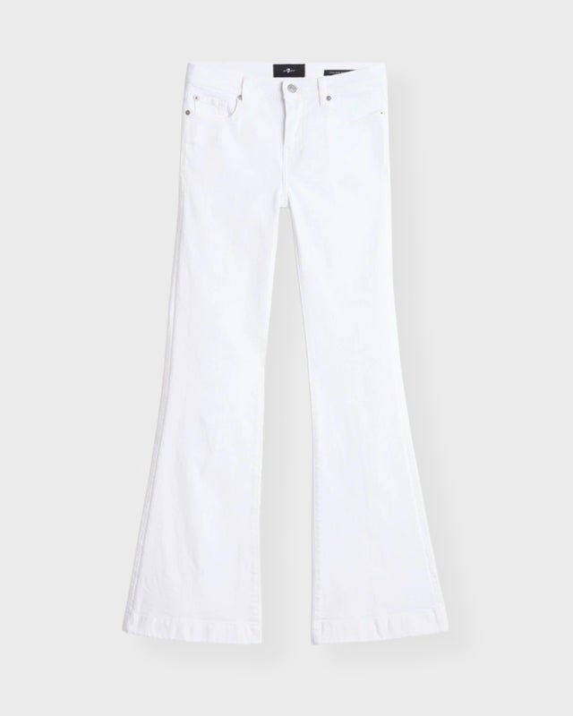 7 For All Mankind Jeans Dojo Tailorless White 29