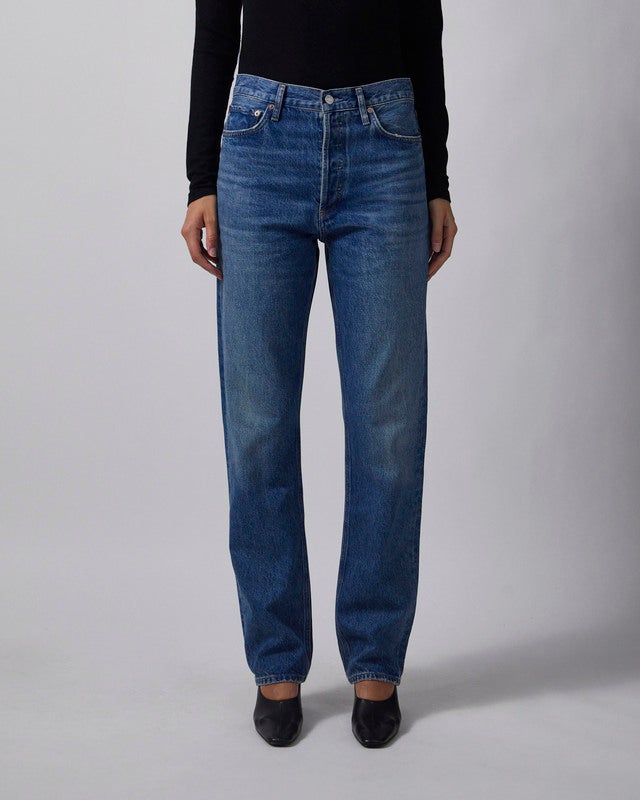 AGOLDE 90'S PINCH WAIST LNG HR STR 28
