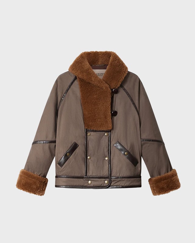 Isabel Marant Étoile Jacket Olinka Brown FR 38 (EUR 36)