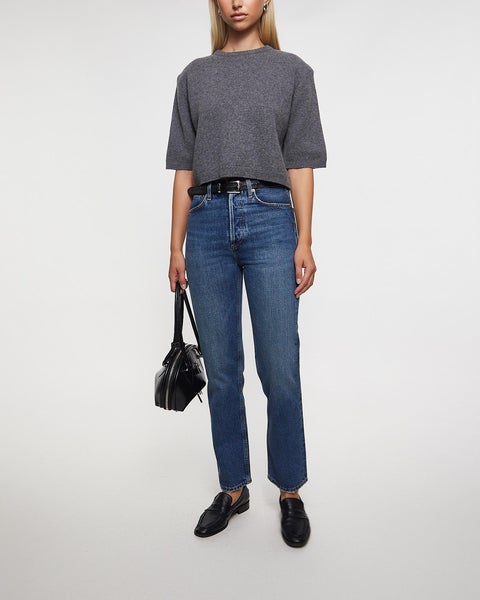 90's Pinch Waist H/R Straight Rang Dark indigo 2