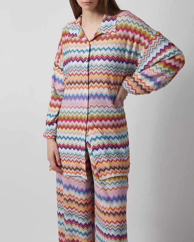 Missoni Shirt Chevron-Patterned from Missoni Multicolor M
