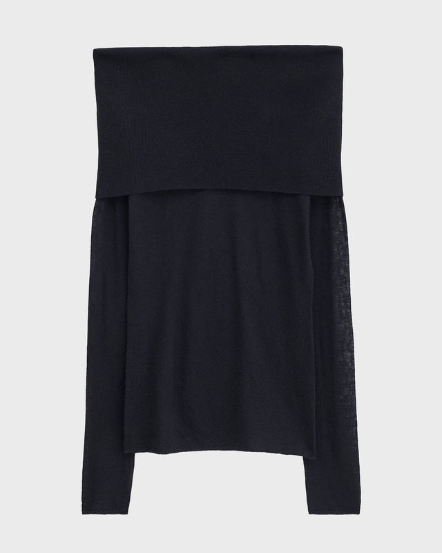 Filippa K Top Light Off Shoulder Black S