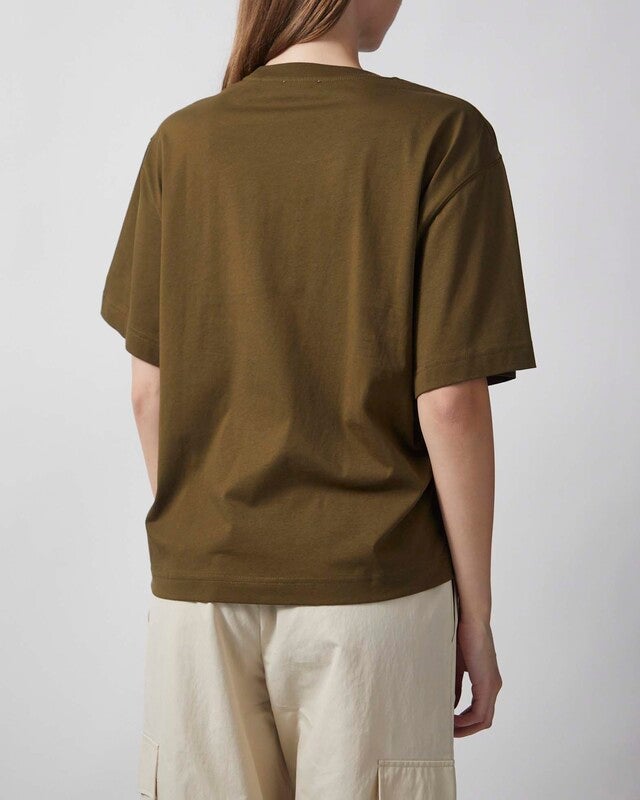 Dagmar T-Shirt Knot Dark Green XS