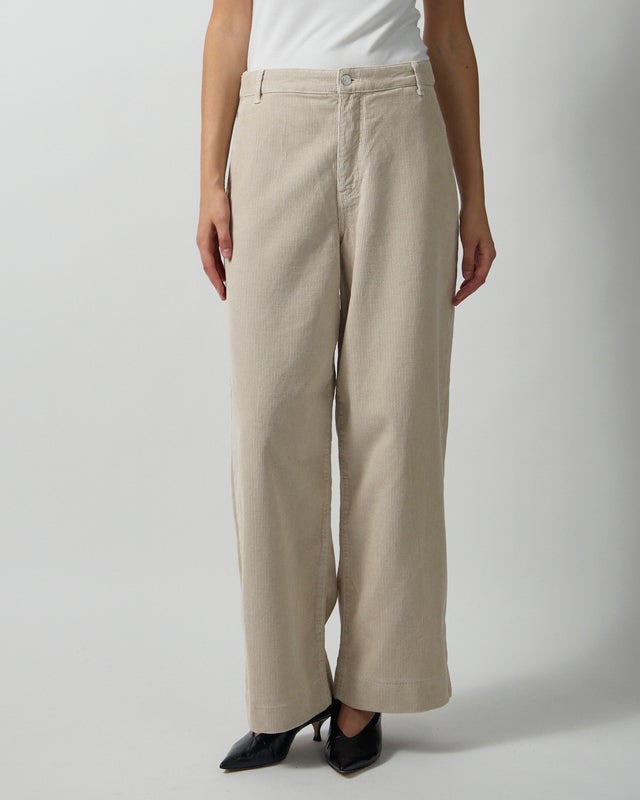 Camilla Pihl Pants Jace Cord Greige 42