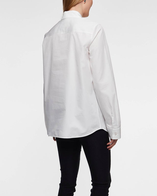 JIL SANDER Shirt W 01 Cotton Poplin White 40