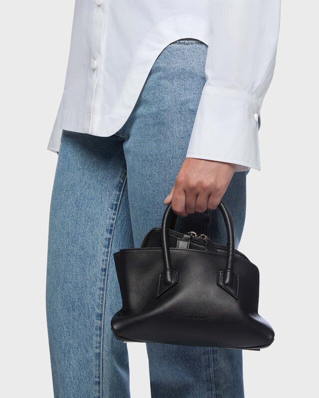 The Attico Handbag La Passeggiata Mini' Top Handle Black ONESIZE