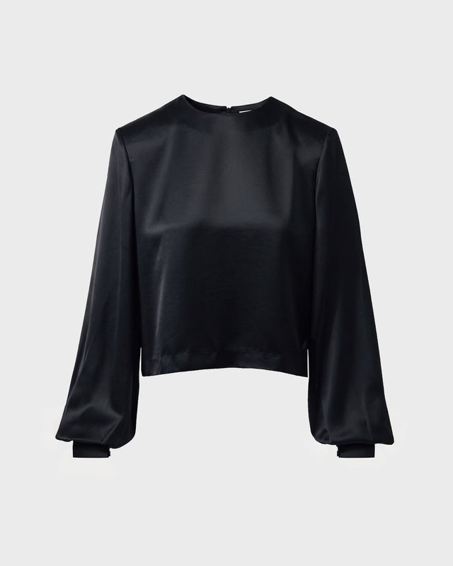 Wakakuu Icons Blouse Darcy Satin Black M