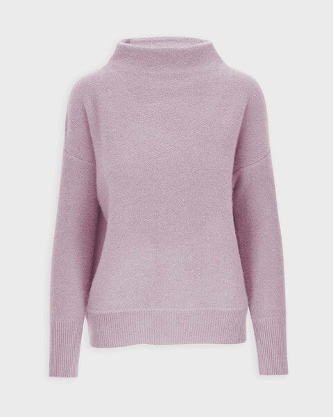 Sweater Boiled Funnel Pullover Cashmere Stone 1