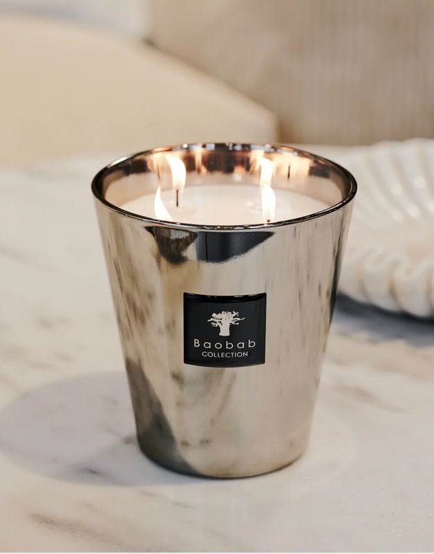 Baobab Candle Max 16 Platinum Silver ONESIZE