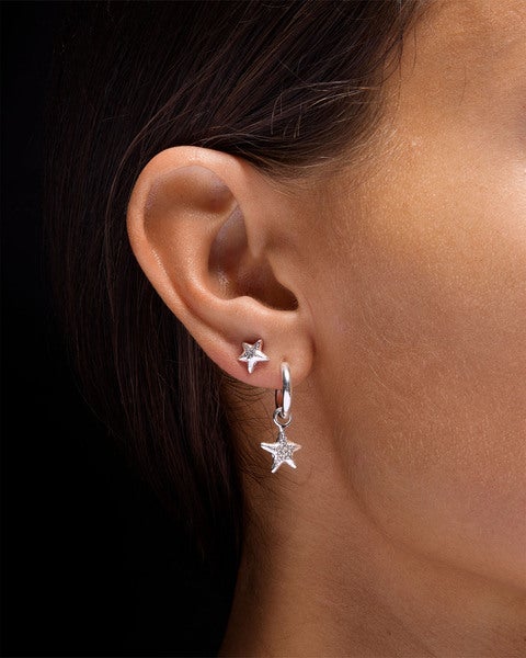 Örhänge Tiny Tuvstarrs Star Silver ONESIZE 2