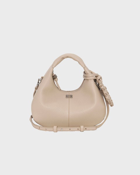 Bag Hobo Mini Grained White ONESIZE 1