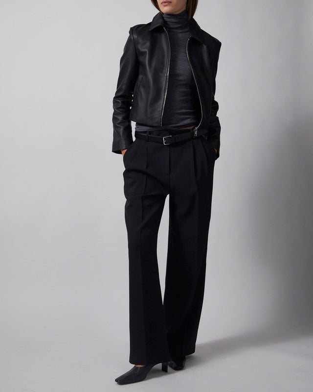 Wakakuu Icons Top Sleevless Merino Turtleneck Dark Grey XL