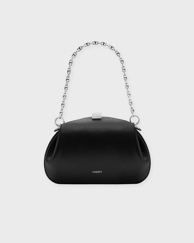Yuzefi Bag Oyster Clutch Mini Black ONESIZE